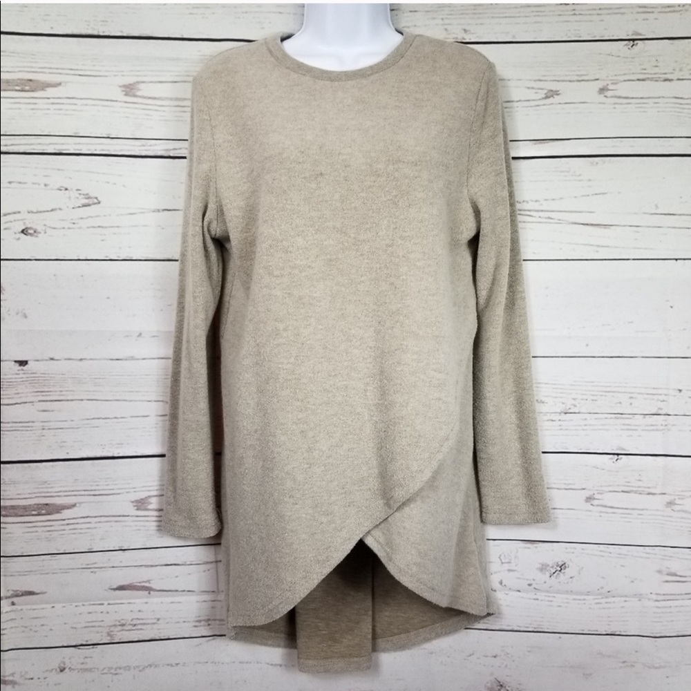 NWT She + Sky Long Sleeve Crew Neck Sweater Dress